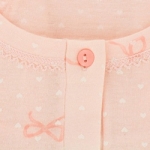 Пижама Linclalor "Basic" Размер 46 (it), цвет: розовый 74725 на отдельном изображении фрагментом ткани инфо 9181v.