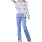 Пижама женская "Snowy Morning" Размер: 48, цвет: Celeste (голубой) 6205 всем гигиеническим стандартам Товар сертифицирован инфо 9221v.