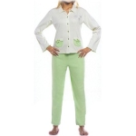 Пижама женская "Romantic Girl" Размер: 44, цвет: Verde Mela (зеленый) 6196 всем гигиеническим стандартам Товар сертифицирован инфо 9345v.