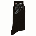 Носки мужские "Arktur" Черные, размер 42-43 Л 202-16 на отдельном изображении фрагментом ткани инфо 9861v.